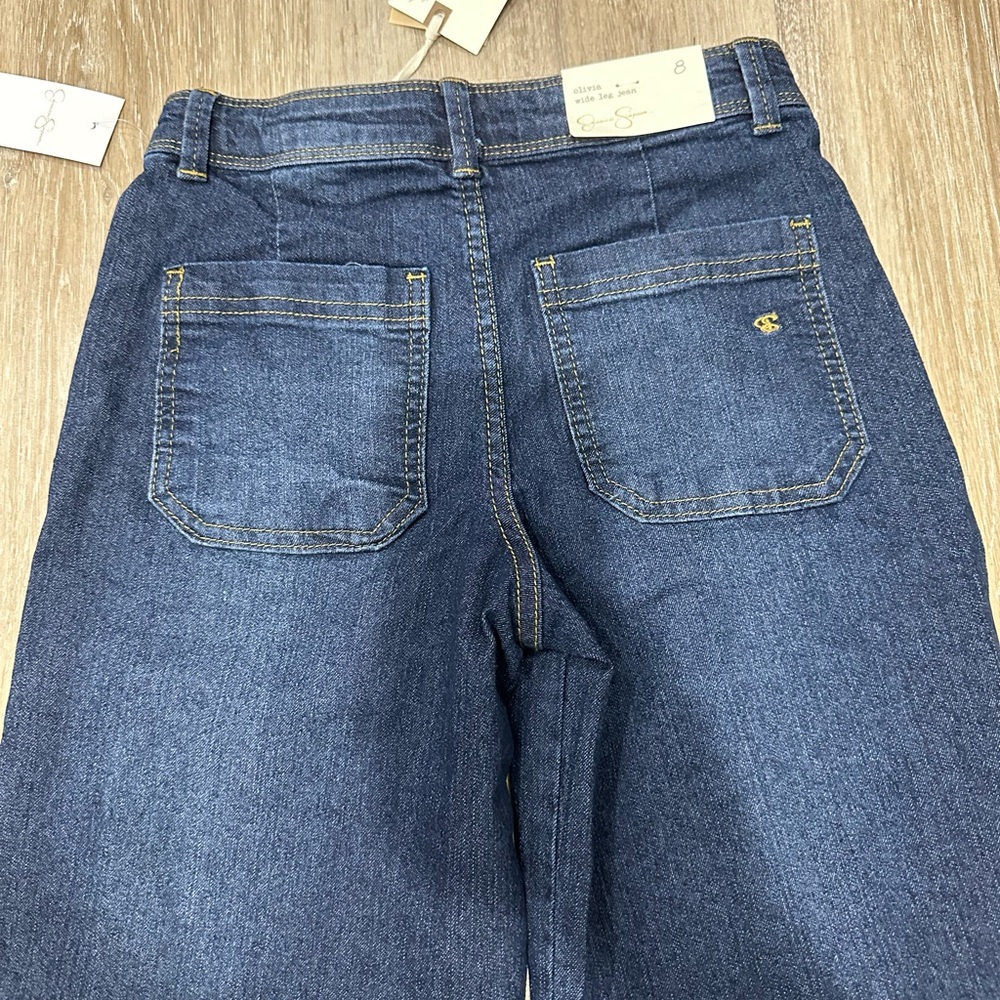 Jessica Simpson Kids Dark Blue Jeans - Picture 5 of 10